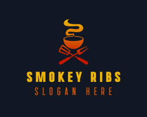 Hot Spicy Food logo design