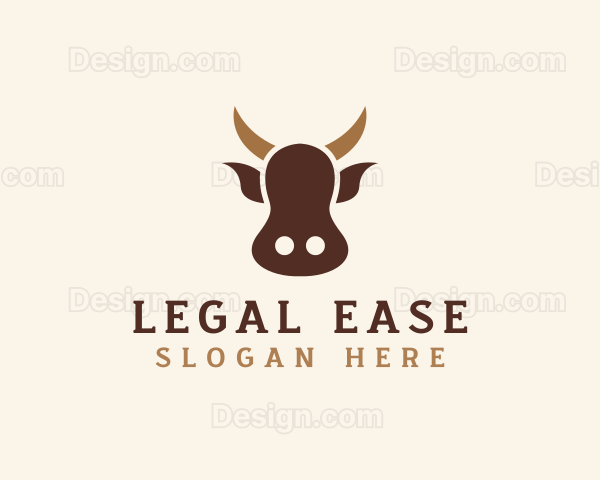 Cattle Livestock Farm Logo