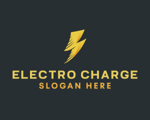 Electric Lightning Energy logo design