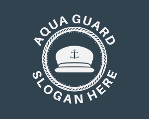 Seaman Anchor Hat logo design