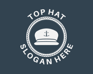 Seaman Anchor Hat logo design