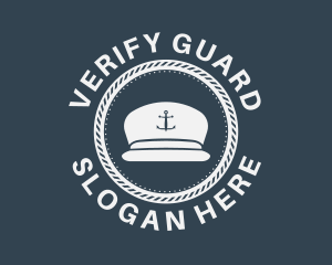 Seaman Anchor Hat logo design