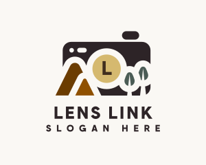 Nature Photography Camera logo design