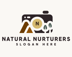 Nature Photography Camera logo design