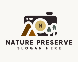 Nature Photography Camera logo design