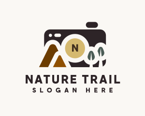 Nature Photography Camera logo design