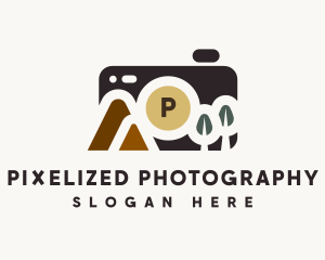 Nature Photography Camera logo design