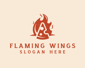 Fire Pizza Restaurant  logo design