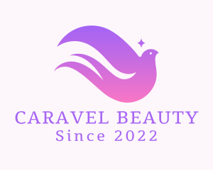 Beauty Cosmetics Dove  logo design