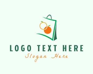 Orange Shopping Bag logo