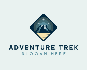 Mountain Peak Adventure logo design