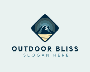 Mountain Peak Adventure logo design