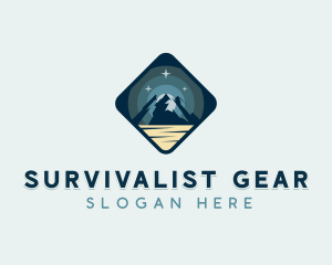 Mountain Peak Adventure logo design