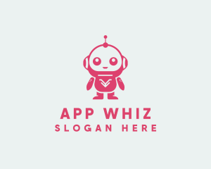 Robot Educational App  logo design