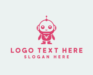 App - Robot Educational App logo design