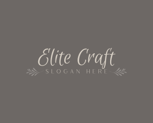 Luxury Elegant Spa logo design