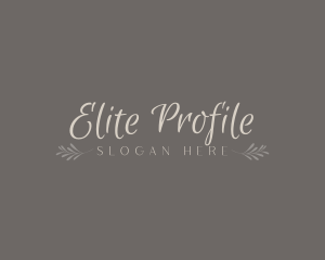 Luxury Elegant Spa logo design