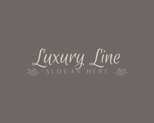 Luxury Elegant Spa logo design