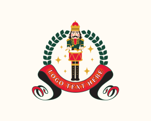 Christmas Nutcracker Toy Logo