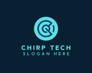 Digital Technology Circuit logo design