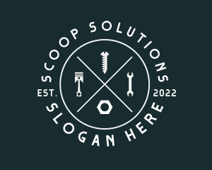 Mechanic Repair Tools  logo design