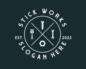 Mechanic Repair Tools  logo design