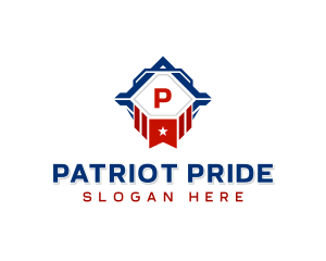 Patriotic Politician Election logo design