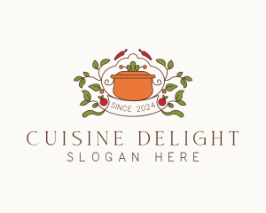 Organic Gourmet Cooking logo design