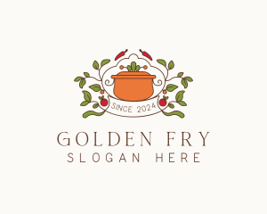 Organic Gourmet Cooking logo design