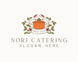 Organic Gourmet Cooking logo design