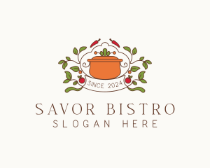 Organic Gourmet Cooking logo design