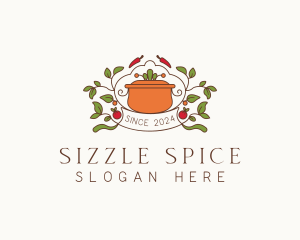 Organic Gourmet Cooking logo design