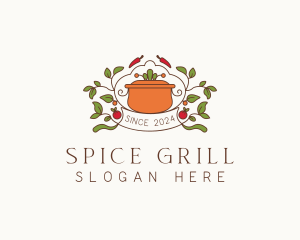 Organic Gourmet Cooking logo design