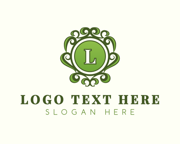 Ornamental logo example 4