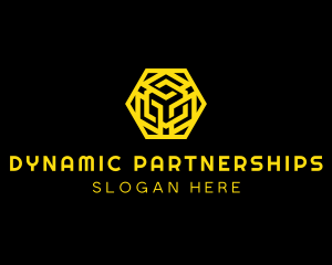 Hexagon Geometric Tech logo