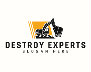 Demolition Excavator Machinery logo