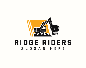 Demolition Excavator Machinery logo design