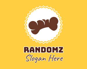 Brown Dog Bone  Logo