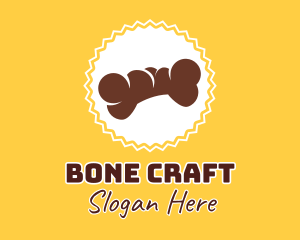 Brown Dog Bone  logo design