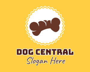 Brown Dog Bone  logo design