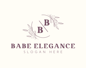 Glamourous Boutique Gardening logo design