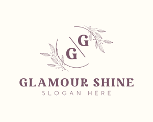 Glamourous Boutique Gardening logo design
