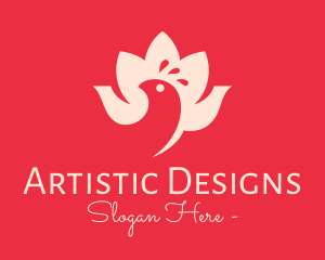 Lotus Flower Bird logo