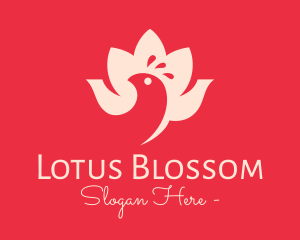 Lotus Flower Bird logo