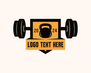 Barbell Weights Weightlifting logo