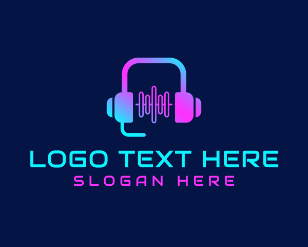 Headset logo example 1