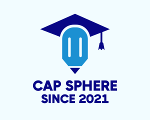 Pencil Book Cap logo
