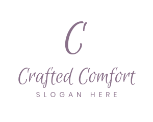 Feminine Cursive Fashion logo design