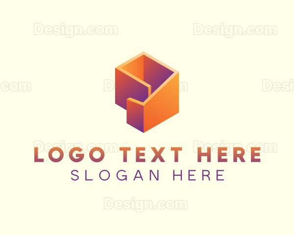 3D Abstract Shape Logo