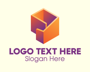Shape - 3D Abstract Shape logo design